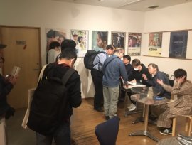 元町映画館大盛況のサイン会