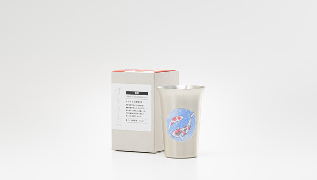 平和の象徴「錦鯉」が泳ぐ姿に癒される「まどろむ酒器～錦鯉～」販売開始