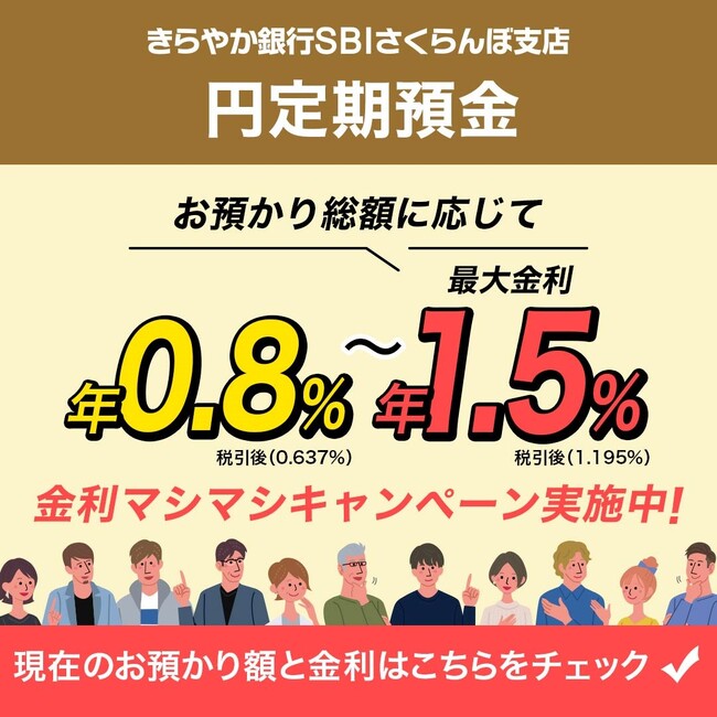 SBIさくらんぼ支店　振込手数料のキャッシュバック取扱い開始について