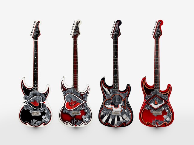 Fender Custom Shop至高のアートギターコレクション【Deck O' Cards Collection】5月1日（木）Fender Flagship Tokyoにて展示&販売開始