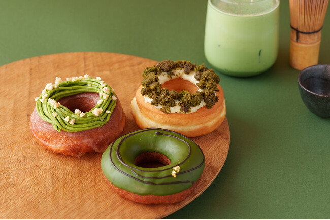 【koe donuts】宇治抹茶と発酵食品を掛け合わせた新商品　「甘酒」「味噌」「チーズ」を加えた3種類の抹茶ドーナツを発売！