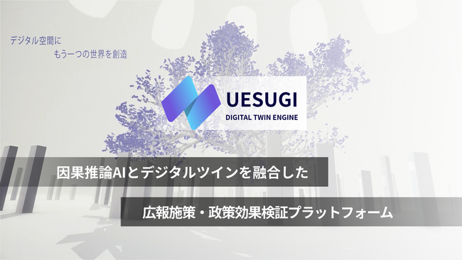 ダッタラ、因果推論AIとデジタルツインを融合した広報施策・政策効果検証プラットフォーム「Uesugi Engine」を開発