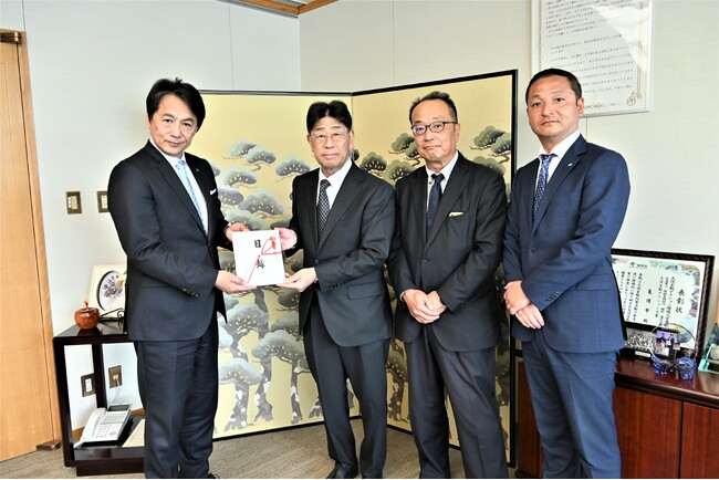 【京都府亀岡市】株式会社ZTV様より企業版ふるさと納税100万円のご寄附をいただきました