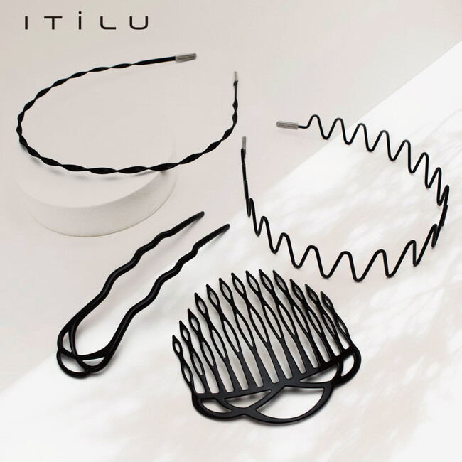 鯖江の職人技が光る、一生愛せるチタン製ヘアアクセ第3弾はブラックが登場！