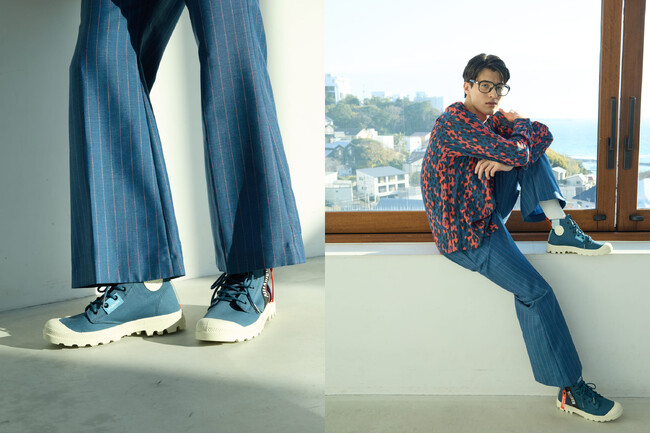 パラディウムの人気No.1キャンバスブーツOVERLABに新色が登場！