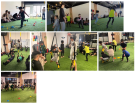 キッズスクール体験会の様子 キッズスクール体験会の様子