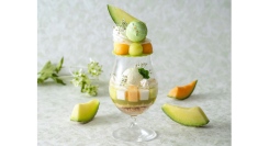 みずみずしく香り高いメロンを味わう「パルフェ メロン～メロンのパフェ～」