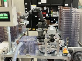 協働ロボットを用いた自動化 協働ロボットを用いた自動化