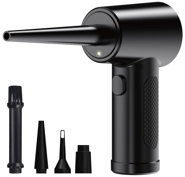 【新商品】1台5役で用途に合わせて使い分けできる充電式エアダスターがHIDISCより新登場!