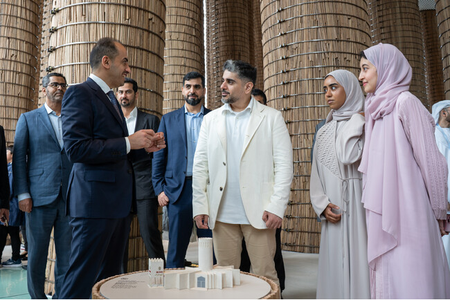 UAEパビリオン、アブダビからの高官代表団を大阪・関西万博2025に迎える