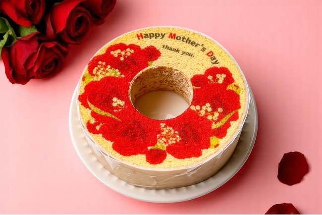 【5/8新発売】“食べられる花束”で感謝を贈る──母の日だけの特別なグルテンフリーバウム