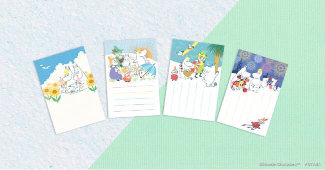 【新商品】『季節のムーミンはがき 2025 夏』を販売開始します