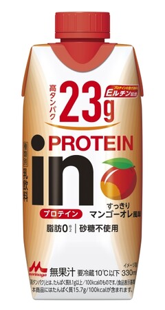「ｉｎＰＲＯＴＥＩＮ すっきりマンゴーオレ風味」5月13日（火）より全国にて新発売