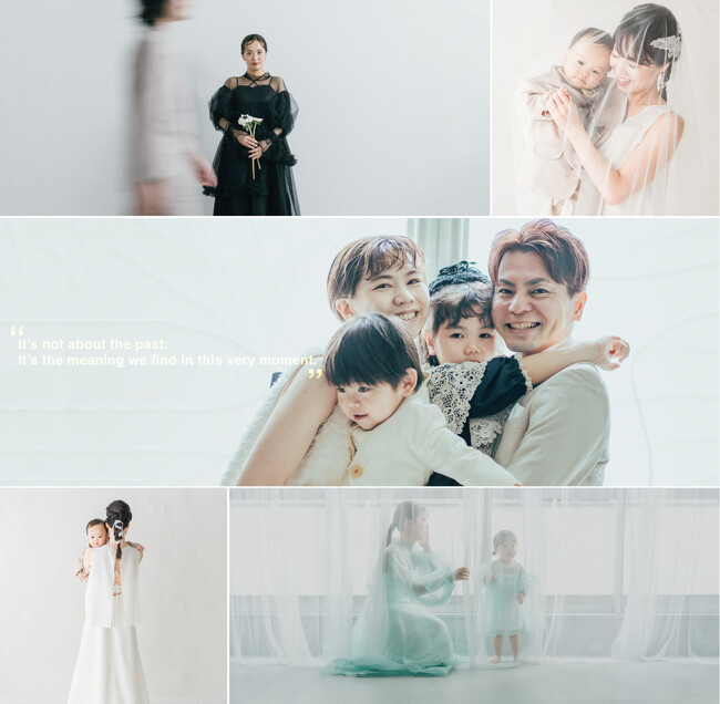 コロナ禍で叶わなかったあの日を、“今の私”として写す、もうひとつのウェディングフォト体験『for mom』