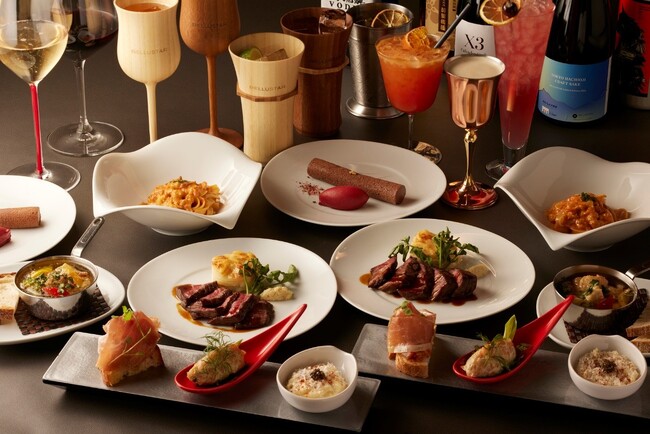ラグジュアリーな空間で、コース料理と日本のクラフトリカーのペアリングを愉しむ！Bar Bellustarのフリーフロープラン 『Timeless Delight』 をリニューアル
