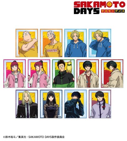 TVアニメ『SAKAMOTO DAYS』のトレーディングアクリルカード、トレーディングミニアクリルスタンドなどの受注を開始！！アニメ・漫画のオリジナルグッズを販売する「AMNIBUS」にて