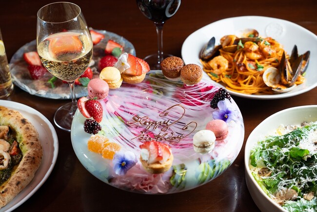 特別な日を華やかに彩る「フラワープレート」が新登場！RIGOLETTO TAPAS LOUNGE（リゴレット タパスラウンジ）にて4月より提供開始！