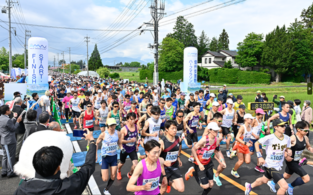 6月1日(日)開催「第11回 信州安曇野ハーフマラソン」にプラチナスポンサーとして協賛