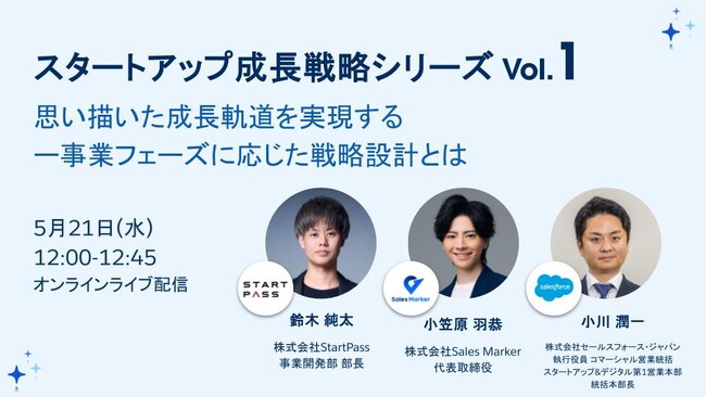 StartPass、Salesforceと共にスタートアップの営業組織立ち上げ支援を強化