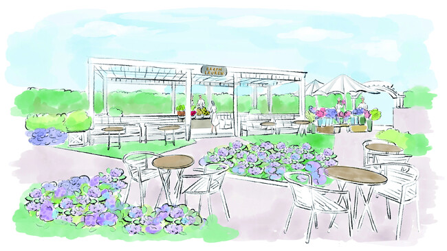 ラルフ ローレン、OMOTESANDO CROSSING PARKにてポップアップ「Ralph Lauren The Hamptons Garden」を開催