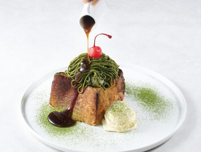 【新緑の味わい】Pastelの抹茶スイーツ！昨年好評の抹茶のモンブランフレンチトーストなどが今年も再登場