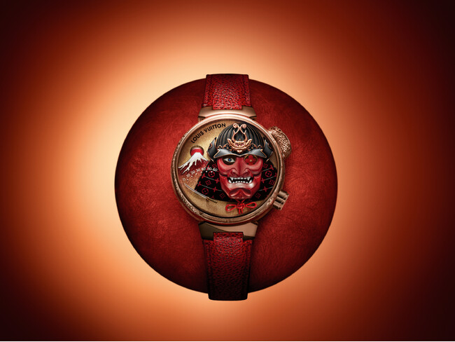 【ルイ・ヴィトン】新作ウォッチ「タンブール ブシドウ・オートマタ」を発表