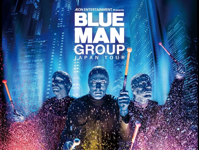 ブルーマングループジャパンツアー2025、イオンエンターテイメントの特別協賛を発表