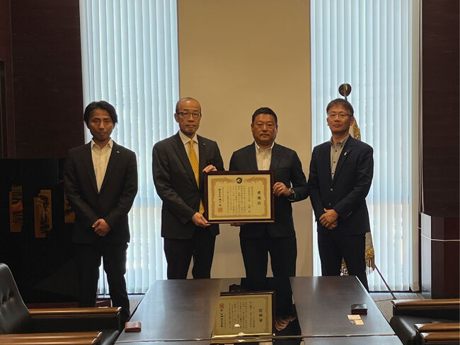 株式会社アイ・テック　石川県輪島市へ企業版ふるさと納税を活用した寄附金の贈呈