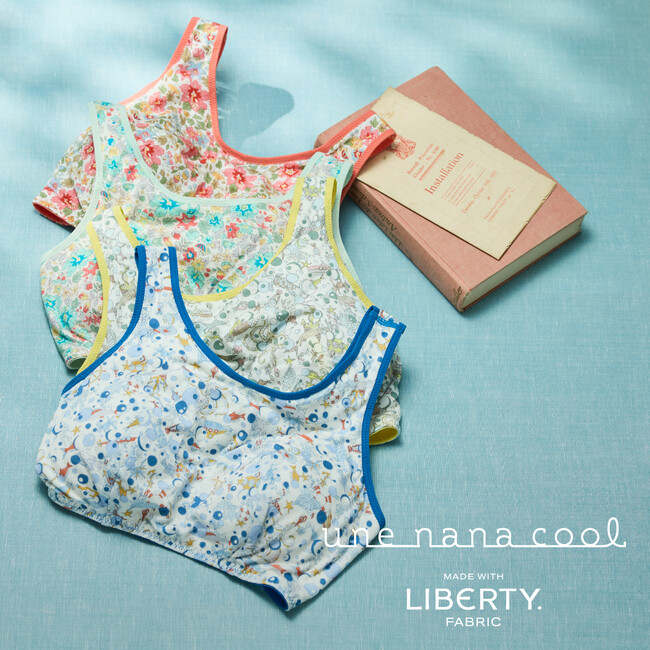 【2025.5.8 debut】英国・リバティ社のリバティプリントを使用した「une nana cool　Made With Liberty Fabric」”第7弾”が登場！