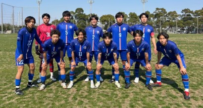 【城西国際大学】千葉県大学サッカー選手権大会にて優勝