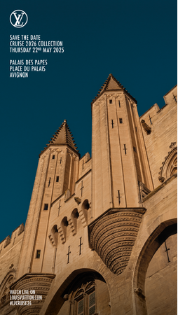 【ルイ・ヴィトン】2026クルーズ・ファッションショーを5月23日AM4:00(日本時間)に開催