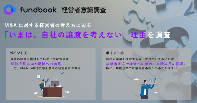 自社譲渡を選択しないのは「単独成長志向」と「現状への満足」