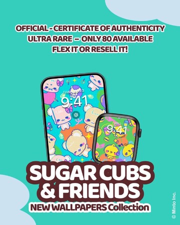 「シュガーカブス」など人気キャラクターたちがiPhone、Apple Watch限定の公式コレクションに！