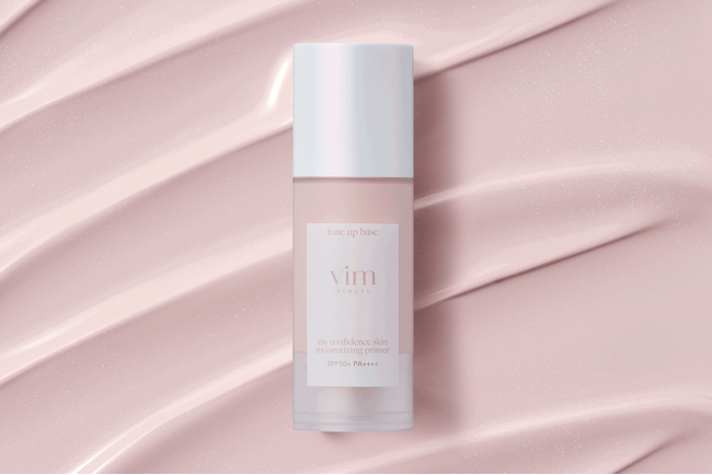 ＜vim BEAUTY＞大人気UVプライマーから限定カラーが定番化！my confidence skin moisturizing primer rose veil