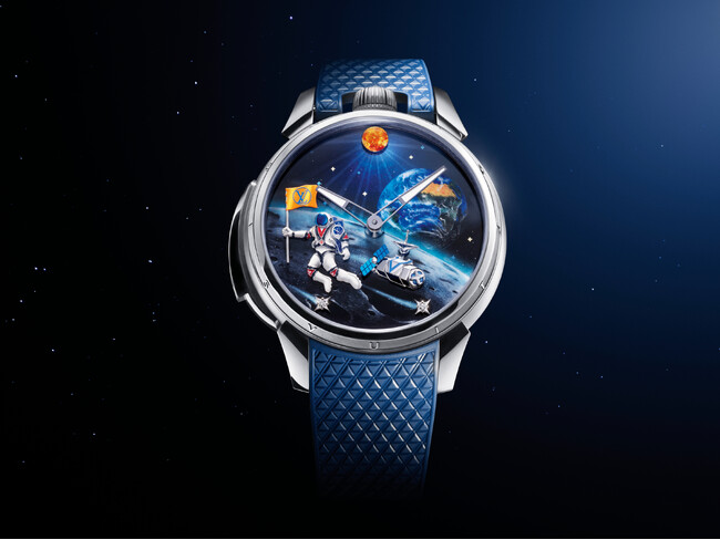 【ルイ・ヴィトン】新作ウォッチ「タンブール タイコ ギャラクティック」を発表