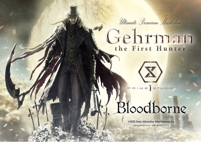 傑作アクションRPG『Bloodborne』より、最初の狩人「ゲールマン」の1/4スケールスタチューが登場