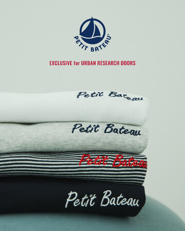 PETIT BATEAU（プチバトー） × URBAN RESEARCH DOORS 新作を含む別注Tシャツが登場！