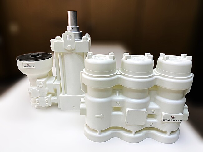 Bfull3Dプリントがウッドワードジャパン合同会社にて採用されました～蒸気タービン用油圧システムのモックアップ模型を製作～事例を公開