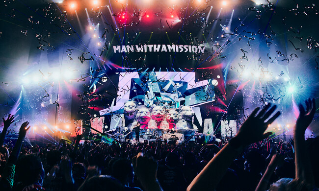 MAN WITH A MISSIONが結成15周年を記念して開催した最新全国ツアーより、Kアリーナ横浜公演の模様をWOWOWで6月15日(日)に独占放送・配信決定！