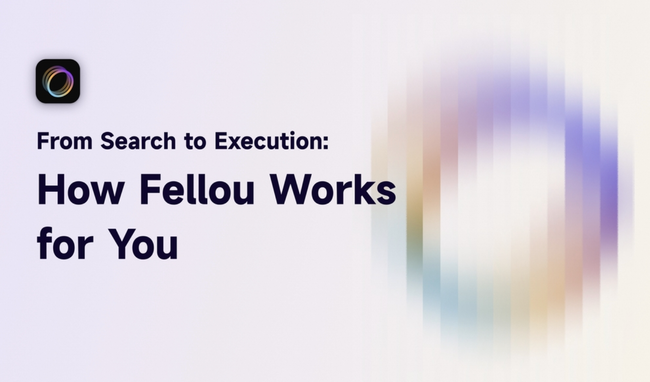 【世界初】もうブラウザは“使う時代”じゃない。勝手に動くAIエージェントブラウザ「Fellou (フェロー)」日本初セミナー開催！