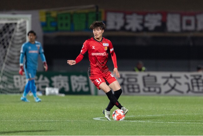 由井 航太 選手 U-22Jリーグ選抜チームに選出