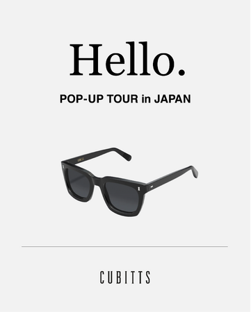 英国ロンドン発のアイウェアブランド〈CUBITTS（キュービッツ）〉日本全国を巡る「POP-UP TOUR in JAPAN」を開催