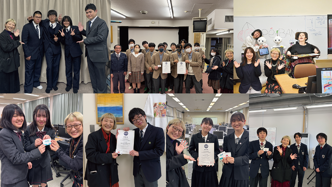 PE-BANK、シンギュラリティバトルクエスト2024の企業賞受賞校を訪問し賞品を授与