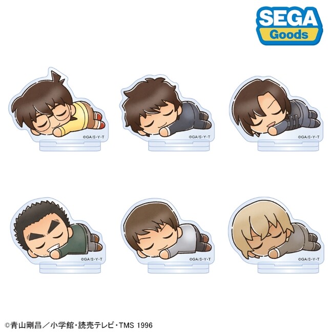 「名探偵コナン」セガ新作グッズ！4種類のアイテムが同時に予約受付開始