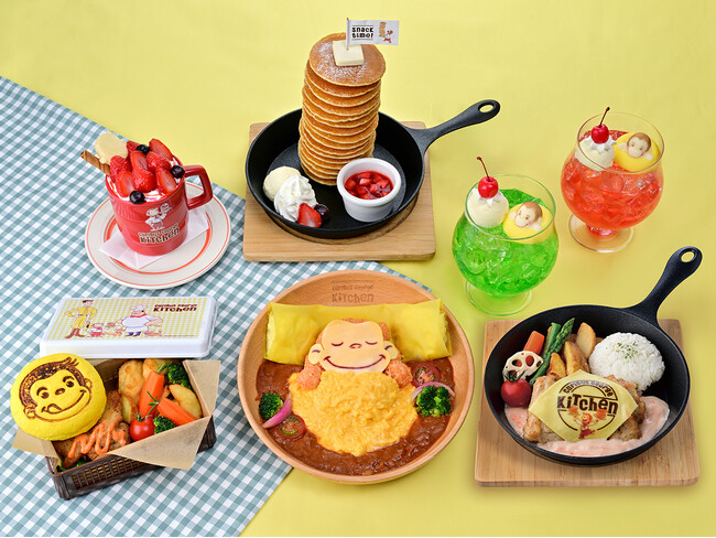 東京ソラマチ(R)で開催中「おさるのジョージ」のダイニングカフェ「Curious George Kitchen」が福岡・博多で初の地方出店！博多限定メニューをご用意し、5月30日（金）より期間限定オープン