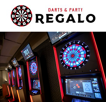 上質なエンターテインメントバー「DARTS & PARTY REGALO」最新モデル「ダーツライブ3」9台完備の赤羽駅前店が5月13日オープン！