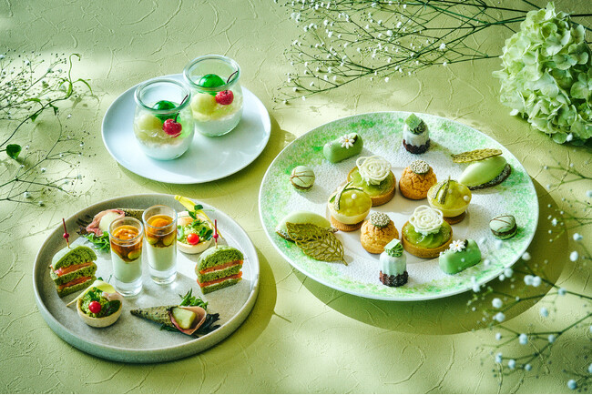梅雨の季節におすすめの芳醇なメロンを味わえるアフタヌーンティー「Melon Breeze Afternoon Tea」を販売 ザ・プリンスギャラリー 東京紀尾井町