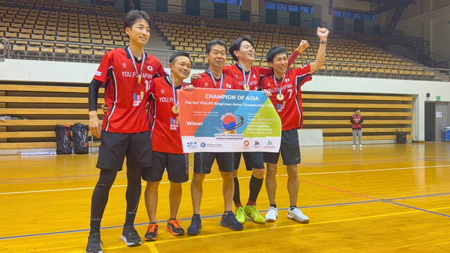 YOU.FO日本代表「NIPPON」、アジアカップ初代王者に！東京ワールドカップに向け弾みをつける全勝優勝を達成