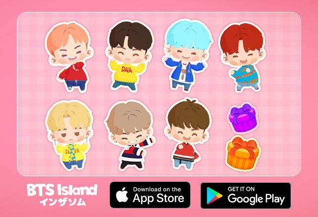 HYBE IM、「BTS Island:インザソム」新規テーマ「DNAカジュアル」をアップデートで追加！
