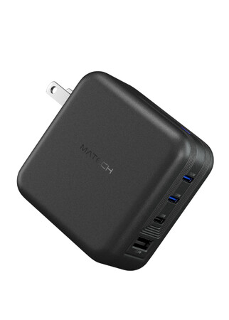 【デザインリニューアルで再登場】MATECHの超小型100W/4ポート急速充電器「Sonicharge 100W Pro X」